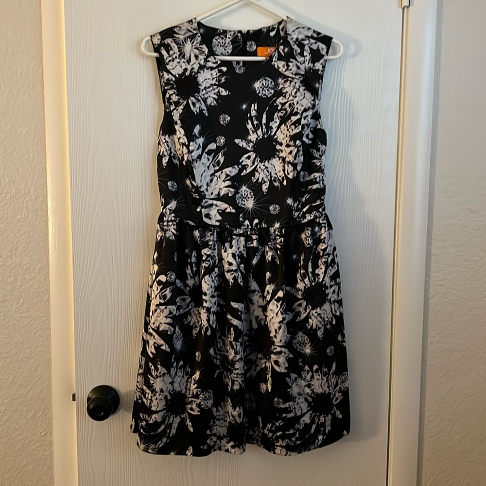 Joe Fresh Abstract Floral Dress polyester